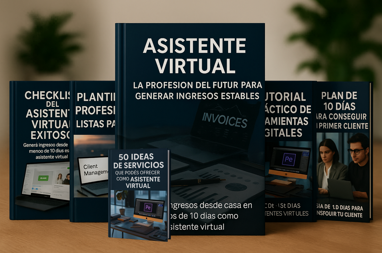 Asistente virtual: MEGAPACK 6 libros al precio de 1.
