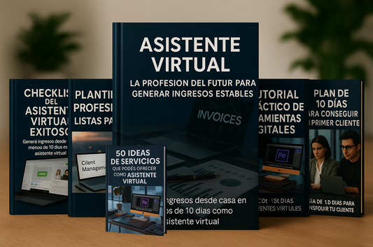 Asistente virtual: MEGAPACK 6 libros al precio de 1.
